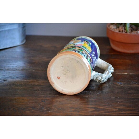 Simon Peter‎ Gerz I Beer Stein Mug Das lieben wir Froh beim German Collectible - Picture 3 of 5